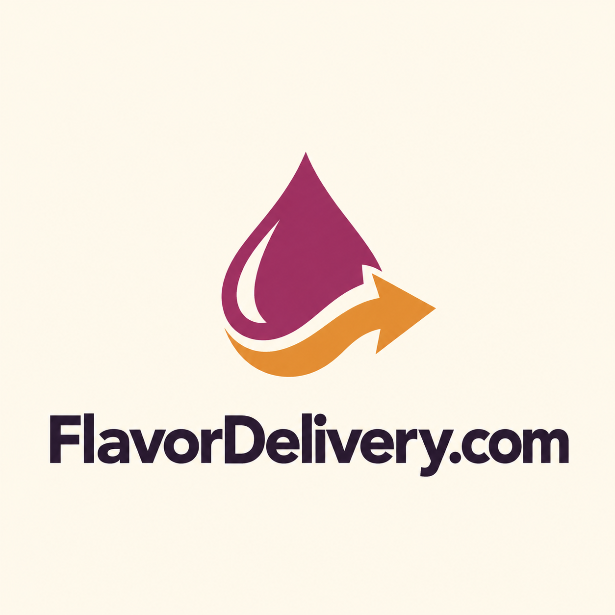 FlavorDelivery.com domain name artwork